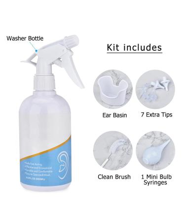 Ear Flush Kit - Home Ear Irrigation System for Wax Removal and Cleaning - Buy Online on GoSupps.com