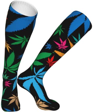 Leaf Compression Socks for Men & Women | 15-20 mmHg Support for Running & Cycling - Buy Online on GoSupps.com