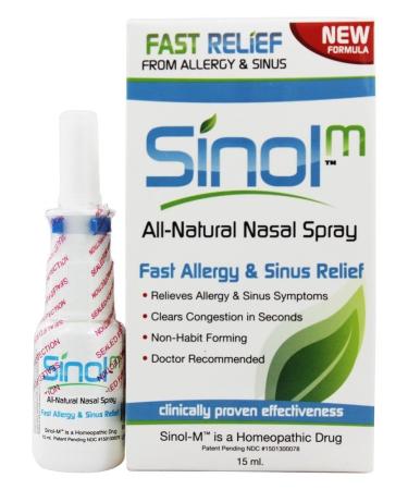 Sinol-M Allergy & Sinus Relief Spray 15 ml