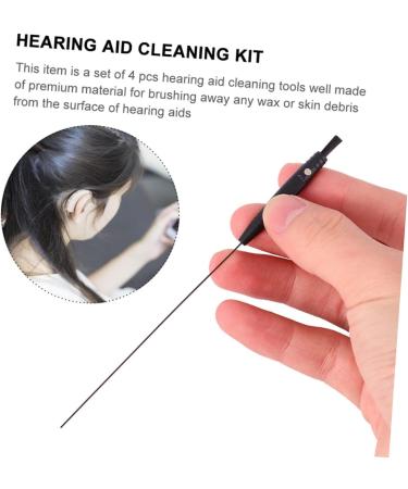5-Piece Vent Cleaning Brush Set for Effective Ear and Vent Cleaning - Plastic Cleaner and Earpiece Tool - Buy Online on GoSupps.com
