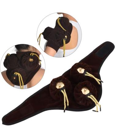 ZJchao Portable Moxibustion Bag - Adjustable Copper Moxa Box for Smoke-Free Moxibustion Therapy | International Shipping - Buy Online on GoSupps.com