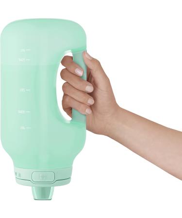 Ello Hydra Half Gallon Jug - 64oz with Time Marker, Handle & Silicone Straw | BPA-Free, Leak Proof Lid - Yucca Color - Buy Online on GoSupps.com