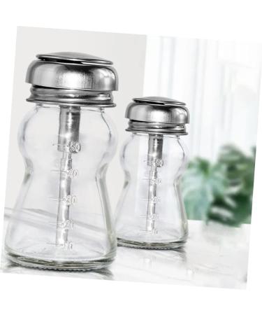  WOONEKY WOONEKY 60ml Glass Nail Polish Remover Bottle with Refillable Handmade Pump - Buy Online on GoSupps.com