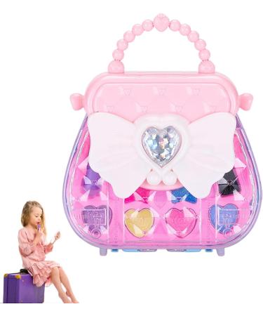 Bexdug Make-Up Set for Girls | Safe Non-Toxic Real Cosmetics Kit | Includes Brushes Nail Polish Eyeshadow & Lipstick - Buy Online on GoSupps.com