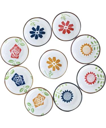 Zerodeko 18 Pcs Side Dish Set Ceramic Dip Dish Small Ceramic Bowl Prep Bowls for Cooking Pinch Bowls Japanese Style Seasoning Dishes Fruit Bowl Chips Ceramics Soy Sauce Bowl Japanese-Style 7X7X1.5CMx2pcs As Shownx2pcs - Buy Online on GoSupps.com