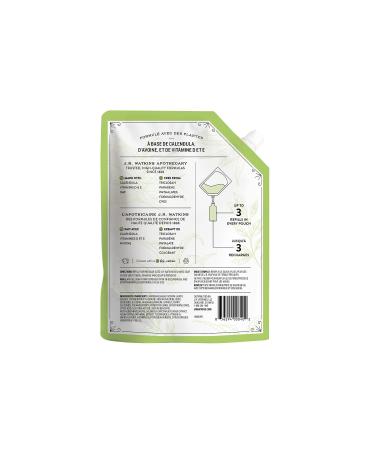 J.R. Watkins Aloe & Green Tea Gel Hand Soap Refill Pouch - 3 Pack, 34 fl oz, USA Made & Cruelty Free - Buy Online on GoSupps.com
