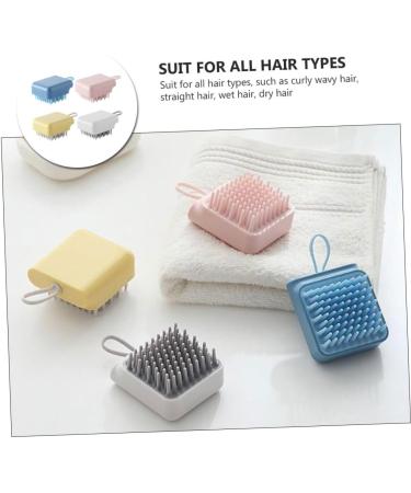 Buy Magiclulu Silicone Shampoo Brush - 12-Pack Scalp Massager & Limestone Remover for Baby Shampoo - Multifunction Hair Care Tool - Buy Online on GoSupps.com