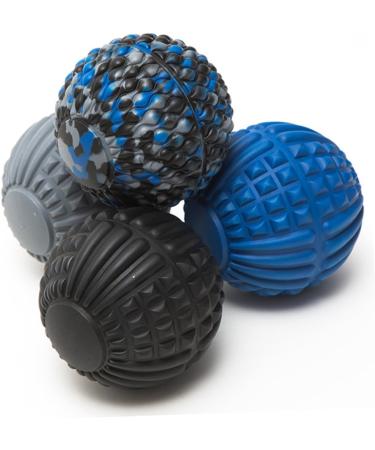 Beavorty Black Muscle Massage Ball - Vibration & Fascia Relief for Fitness Yoga & Mobility Exercises - Buy Online on GoSupps.com