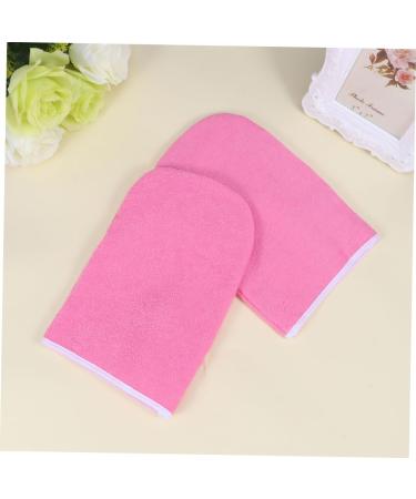 1 Pair Gloves Hand Spa Cover Bath Treatment Mitt Hand Treatment Mitts Cosmetic Paraffin - Buy Online on GoSupps.com