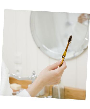 Minkissy Adult Toothbrush Set - 4 High Bristle Density Oral Cleaning Tools for Travel | Durable Effective Home Dental Care Solutions - Buy Online on GoSupps.com