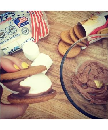 Mega Marshmallow 550g - Tasty Fluffy Extra Large Fat Free. Smores & Roasting Mega Marshmallow - Pack of 2 | 550g X 2 - Buy Online on GoSupps.com