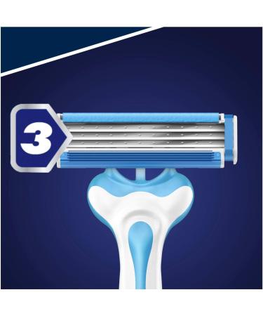 Buy Gillette Sensor3 Cool Disposable Razors for Men - 6 Pack (4+2) | International Shipping Available - Buy Online on GoSupps.com