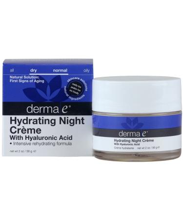 Derma-E Hydrating Night Cream 2 oz - Ultimate Moisturizer for Healthy Skin | Shop Internationally - Buy Online on GoSupps.com