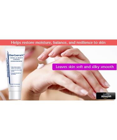 BerbereX Hand & Body Cream - Advanced Skin Repair for Dry, Cracked Skin - Moisturizing, Soothing, and Renewing Formula - Anti-Aging Treatment for Sun Burn, Eczema, Psoriasis - 4 oz - Buy Online on GoSupps.com