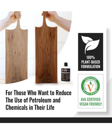 Real Milk Paint Cutting Board Oil - Food Grade Finish for Wood & Bamboo - 8oz Chopping Board Care - Buy Online on GoSupps.com