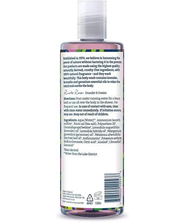 Faith In Nature Lavender & Geranium Body Wash 400ml - Buy Online on GoSupps.com