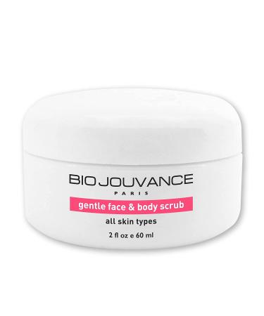 Bio Jouvance Gentle Face & Body Polish Scrub 2oz/60ml - For Normal/Dry/Sensitive Skin | Exfoliating Face Wash for Professional Facial Treatment | Made in France - Buy Online on GoSupps.com