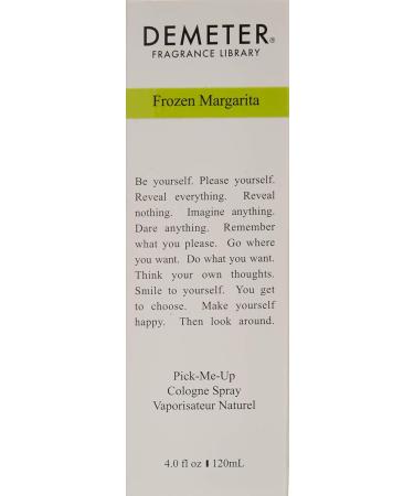 Demeter Unisex Cologne Spray Frozen Margarita 4 Ounce - Buy Online on GoSupps.com