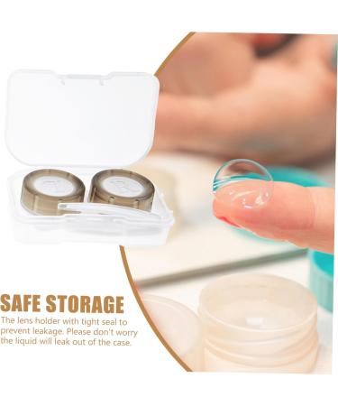 Solustre 32 STK Pink Contact Lens Container Set - Travel Accessories & Local Storage Case - Buy Online on GoSupps.com