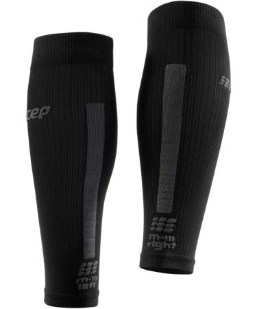 Buy CEP Women's 3.0 Compression Calf Sleeves - Black/Dark Grey IV | Optimal Support for Running - International Shipping Available - Buy Online on GoSupps.com