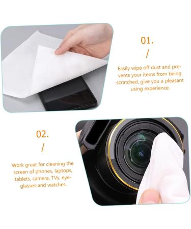 ULTECHNOVO Lint Cleanroom Wipes - 600 Pcs Disposable Nonwoven Screen & Glass Cleaning Wipes for Clean Rooms - Buy Online on GoSupps.com