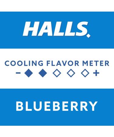 Halls Throat Soothing Blueberry Cough Drops Economy Pack 80 Drops - Buy Online on GoSupps.com