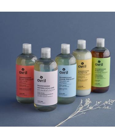 Avril - Shampoo TYPE Organic - Organic Aloe Vera - Vegan Product Ecocert Organic Certified - Made in France - 500ml - Buy Online on GoSupps.com