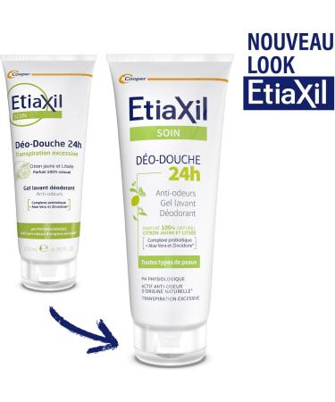 Etiaxil D o-Douche 24H Deodorant Shower Gel Lemon and Litsea 200ml - Buy Online on GoSupps.com