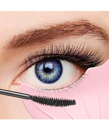 SHERCHPRY Mascara Brush Silicone Mold Mascara Guard Shield Silicone Marscara Make up Aids - Eyeshadow Pink - Buy Online on GoSupps.com