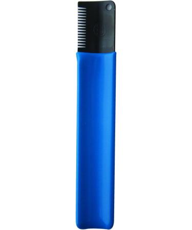 Mikki Dog Puppy Grooming Stripping Knife | Handheld Stripping Blade Tool for Coarse Hair Coats - Blue - Buy Online on GoSupps.com