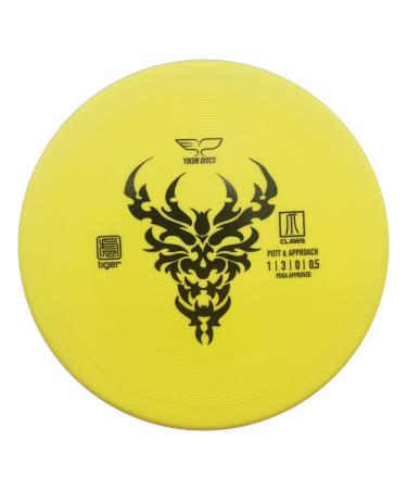 Yikun Professional Disc Golf Putter|Putt & Approach|165-170g| Perfect for Outdoor Games and CompetitionDics Shade May Vary yellow