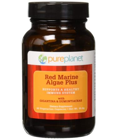 Pure Planet Red Marine Algae Plus 90 Vegetarian Capsules