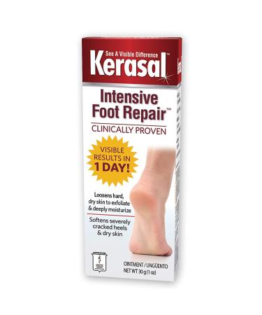Kerasal Exfoliating Moisturizing Foot Ointment 1 oz Tube QTY: 1