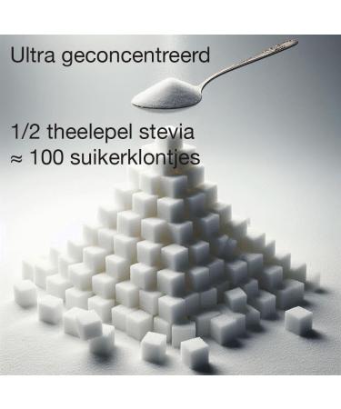 Hitsuko Ultraconcentrated Stevia Powder 100g 98 pure RebA98 470x sweeter than sugar RebA 98 Classic 100g - Buy Online on GoSupps.com