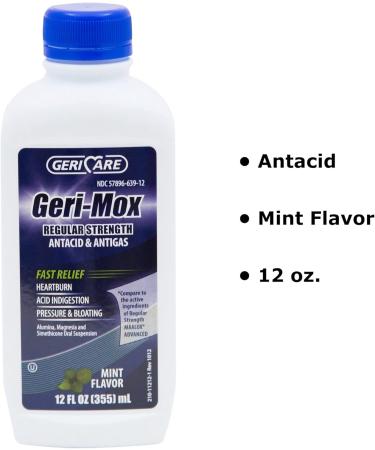 Buy Geri-Mox Antacid 12 fl. oz. - Fast International Shipping | Geri-Care Pharmaceutical Corp - Buy Online on GoSupps.com