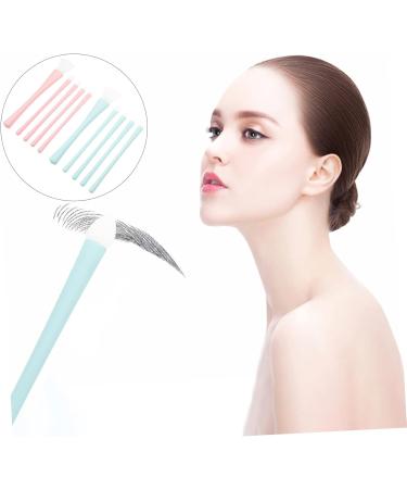 minkissy 2 Sets Silicone Makeup Brush Silicone Makeup Applicator Eye Makeup Applicators Lip Applicator Liner Brush Eye Shadow Lipstick Applicator Silica Gel Mask Eyes Lip Gloss Wand - Buy Online on GoSupps.com