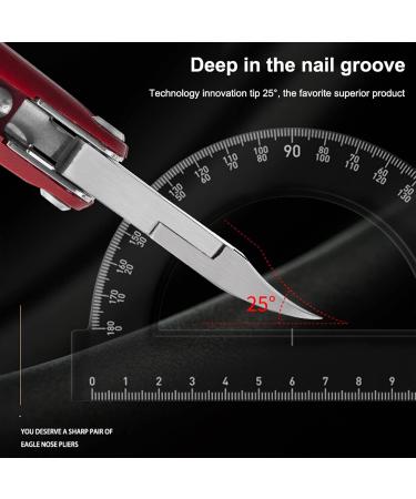 Nail Clipper for Thick Nails Nail Nipper Stainless Steel Beauty Pedicure Care Clipper Portable Travel DIY Trimming Clipping Salon Pocket Foot Plier Scissors (Color : C White) - Buy Online on GoSupps.com