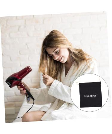 MUSISALY Hair Dryer Storage Bag Hotel Hair Dryer Bag Drawstring Bag Hair Dryer Organizer Hair Dryer Travel Bag Hotel Storage Bag Hair Dryer Supplies Guest Room Supplies Storage Organizer 33.00X30.00X0.50CM Black - Buy Online on GoSupps.com