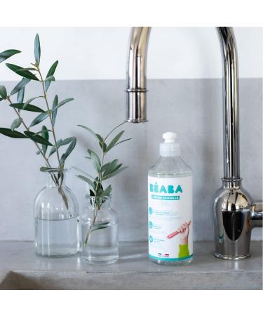 B aba Natural Baby Bottle & Dishwashing Detergent - 100% Biodegradable Perfume-Free 2x500ml Pack - Safe for Babies - Buy Online on GoSupps.com