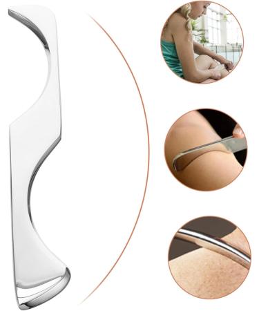 Beavorty 3-in-1 Stainless Steel Fascia Knife & Gua Sha Massage Tool | Neck Massager & Scraper for Deep Tissue Relief - Buy Online on GoSupps.com