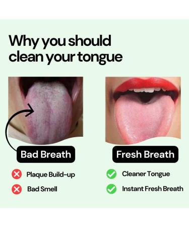 Mintier Tongue Scraper - 100% Rust Resistant Stainless Steel Cleaner (2-Pack) for Improved Oral Hygiene and Fresh Breath - Dishwasher Safe - Buy Online on GoSupps.com