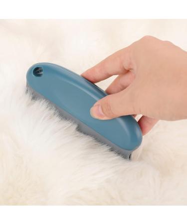 Molain Animal Hair Remover Brush - Effective Dog & Cat Hair Removal for Carpets Furniture and Cars - Dark Blue Rubber Brush - Buy Online on GoSupps.com