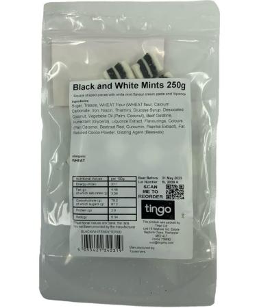 Black and White Mints 250g packaged by Tingo - Buy Online on GoSupps.com