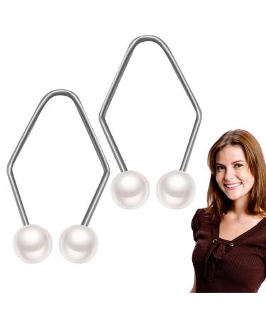 Letterashqp 2 pieces of dimensions 4cm Lords Macher Wangen of course Liminver Wangen smile facial trainer for women and girls have the most beautiful dimples