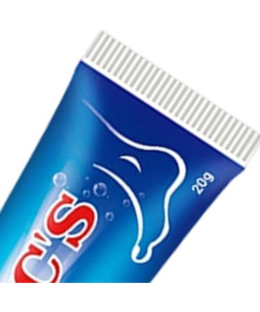 Foot Cream 20g Softening Heel Balm - Moisturizing Foot Cream - Daily Care After Showering and Bedtime in Winter and Dry Climates at Home or While Traveling - Buy Online on GoSupps.com