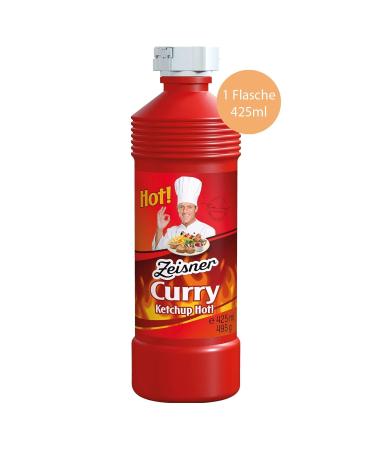 Zeisner Curry Ketchup Hot - Vegan preservative-free 425ml | Sustainably sourced from Grasberg Bremen - Buy Online on GoSupps.com