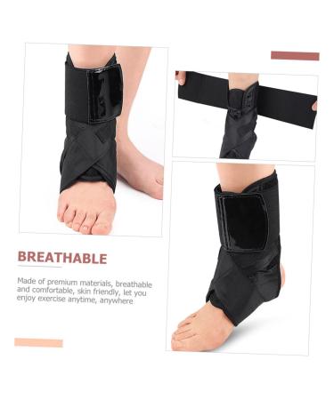 Buy Gatuida Adjustable Ankle Support Brace for Men - Ankle Protection Guard Sports Ankle Sleeve & Sprain Proof Cover (39x20cm Black) - International Shipping Available - Buy Online on GoSupps.com