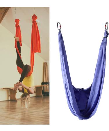 Lyrlody Aerial Yoga Hammock - Premium Sling for Fitness & Stress Relief - Purple Yoga Swing - Buy Online on GoSupps.com