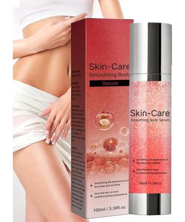 1/2/3Pcs B-Glossy Smoothing Body Serum Body Smoothing Serum for Silky Smooth Skin Smoothing Body Serum for Body Shaping and Cellulite Reduction Deep Moisturising Cream for Dry Heavy Body Skin Care 100ml/3.38fl.oz (1 Bottle)