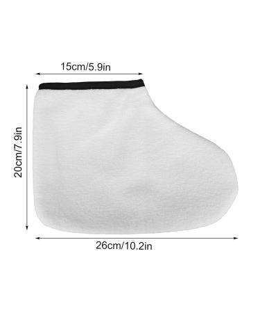 Paraffin SPA Booties - Double Layer Thick Terry Cloth Refill for Men & Women | Ideal for Hot Wax Treatments - Buy Online on GoSupps.com